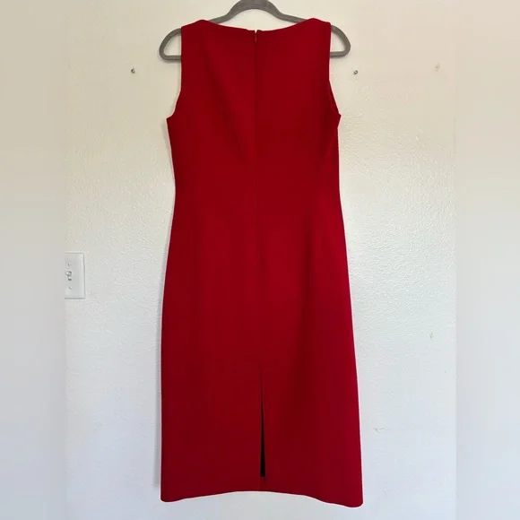 Zara Red Midi Dress - Picture 10 of 11